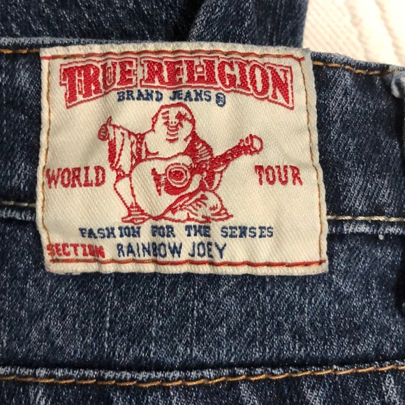 True Religion Jeans Premium Denim Straight Leg Sz 26 Made in USA PERFECT - Picture 7 of 10